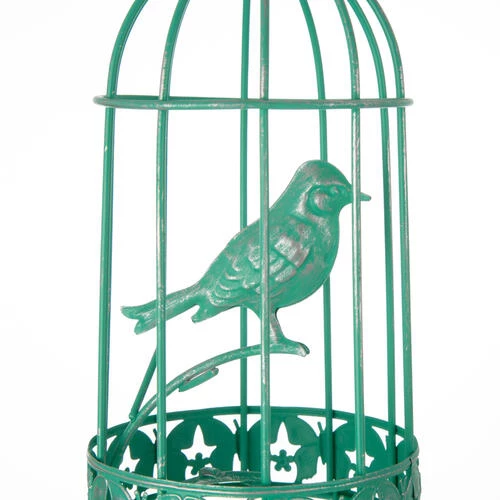 Enchanted Garden® 31" Bird Cage Wind Chime - Assorted Colors 7 Enchanted Garden® 31" Bird Cage Wind Chime - Assorted Colors - Image 5