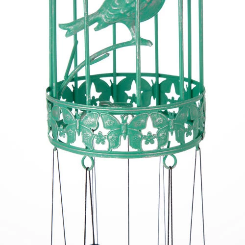 Enchanted Garden® 31" Bird Cage Wind Chime - Assorted Colors 9 Enchanted Garden® 31" Bird Cage Wind Chime - Assorted Colors - Image 7