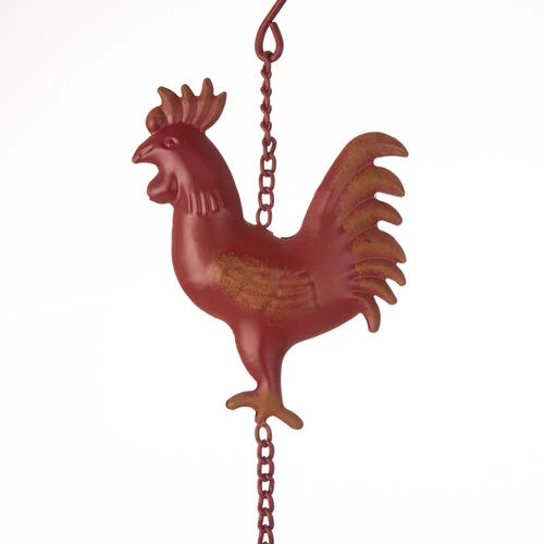 Enchanted Garden® 29" Rooster Wind Chime - Assorted Colors 10 Enchanted Garden® 29" Rooster Wind Chime - Assorted Colors - Image 8