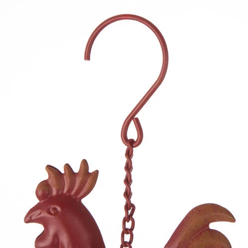 Enchanted Garden® 29" Rooster Wind Chime - Assorted Colors 8 Enchanted Garden® 29" Rooster Wind Chime - Assorted Colors - Image 6