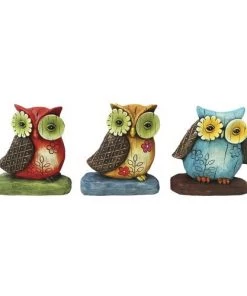 Enchanted Garden™ 5.5" Cement Owl Statue - Assorted Styles