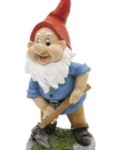 Enchanted Garden™ Polyester Working Gnome - Assorted Styles -Enchanted Garden Sale LD60003A4 A3