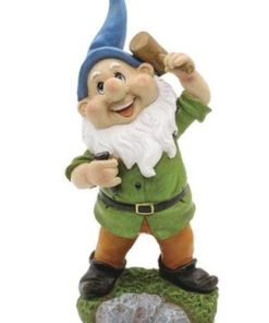 Enchanted Garden™ Polyester Working Gnome - Assorted Styles -Enchanted Garden Sale LD60003A4 A4