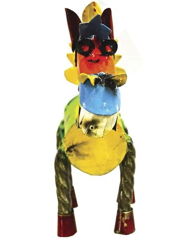 Enchanted Garden™ Recycled Metal Lawn Decor Statue - Assorted Styles 8 Enchanted Garden™ Recycled Metal Lawn Decor Statue - Assorted Styles - Image 6