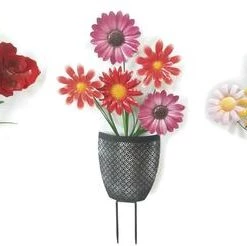 Enchanted Garden⢠Flower Pot Garden Stake - Assorted Styles