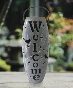 Enchanted Garden™ Ceramic Solar LED Lantern - Assorted Styles -Enchanted Garden Sale SI 22531G2