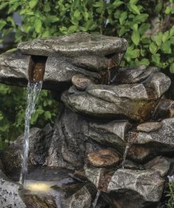 Enchanted Garden™ 23.62" Tiered Riverview Park Outdoor Water Fountain -Enchanted Garden Sale Y95887top